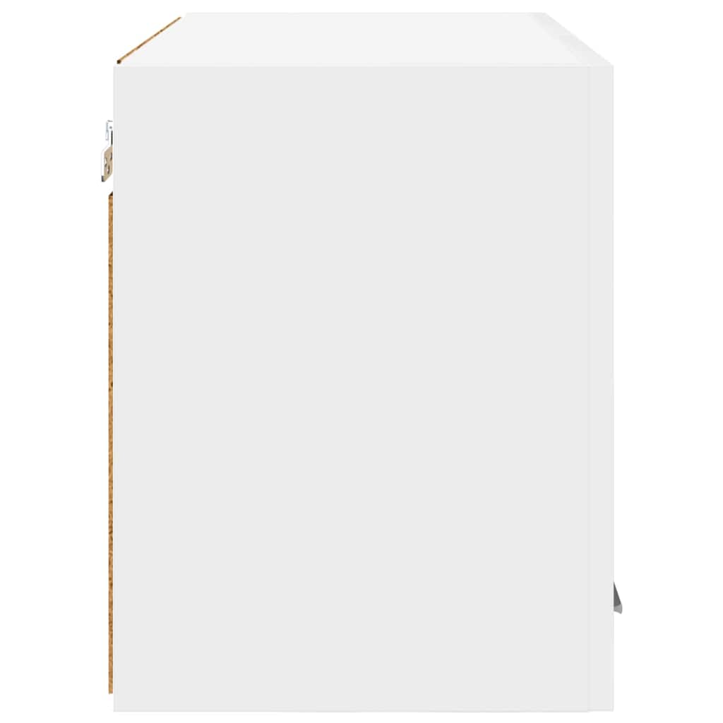 Hangkast met opslag 2 pcs Wit 60 x 31 x 40 cm Bewerkt hout is nu te koop bij PeponiXL, paradijselijk wonen!