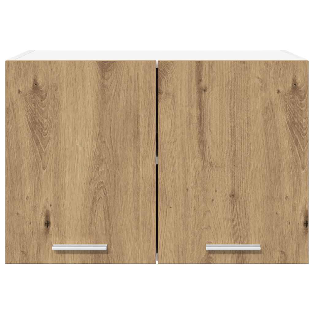 Hangkast 2 pcs Ambachtelijke Eik en Wit 60 x 31 x 40 cm is nu te koop bij PeponiXL, paradijselijk wonen!