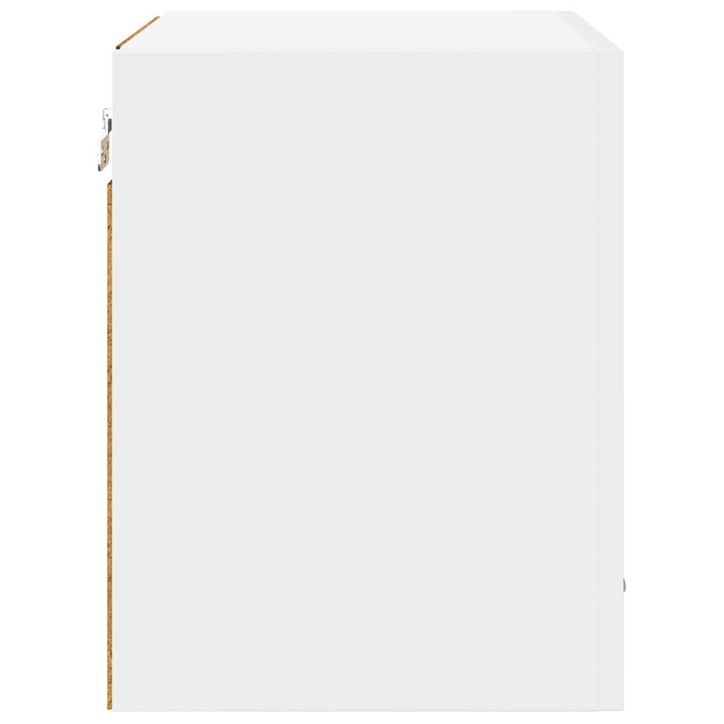 Hangkast met opslag 2 pcs Wit 40 x 31 x 40 cm Bewerkt hout is nu te koop bij PeponiXL, paradijselijk wonen!