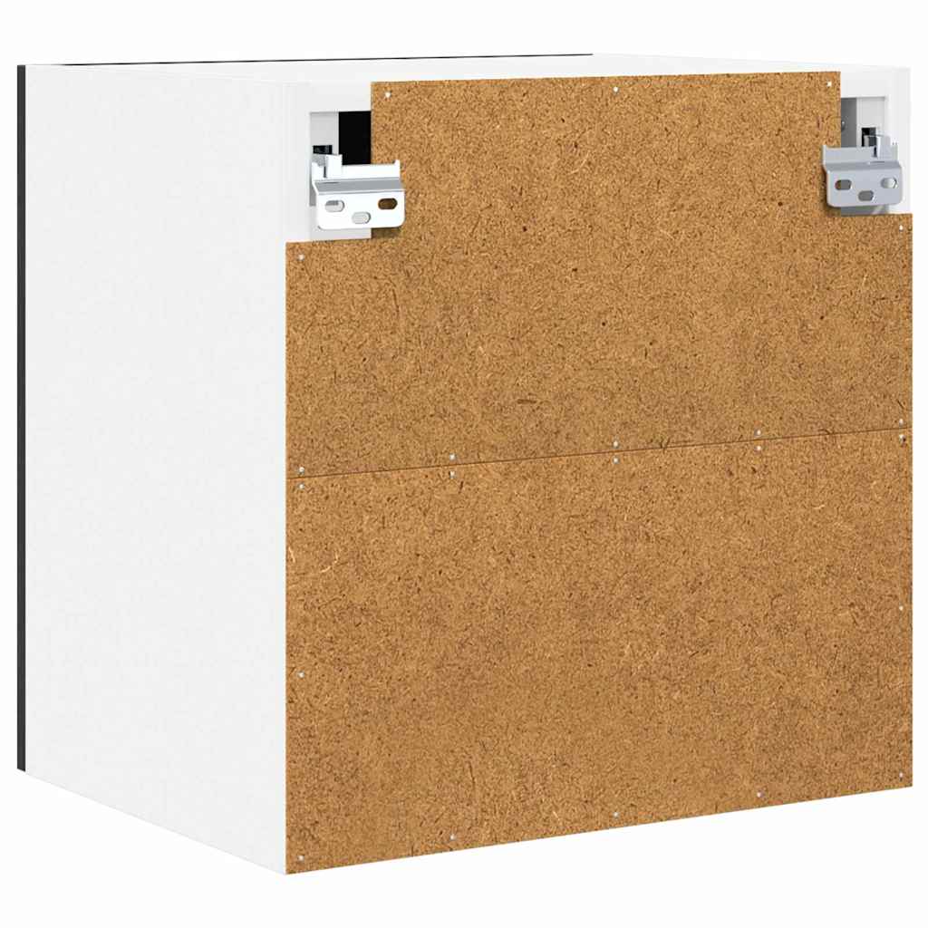 Hangkast met opslag Zwart Eiken 40 x 31 x 40 cm Bewerkt hout is nu te koop bij PeponiXL, paradijselijk wonen!