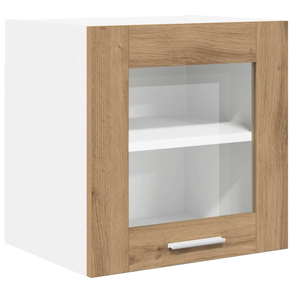 Hangkast Riga 2 pcs Artisan Eiken 40 x 31 x 40 cm Bewerkt hout is nu te koop bij PeponiXL, paradijselijk wonen!