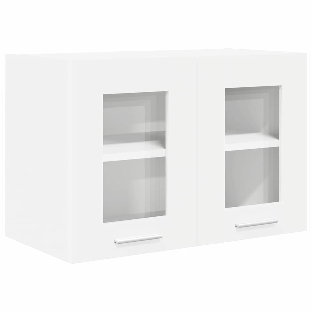 Hangkast met opslag 2 pcs Wit 60 x 31 x 40 cm Bewerkt hout is nu te koop bij PeponiXL, paradijselijk wonen!