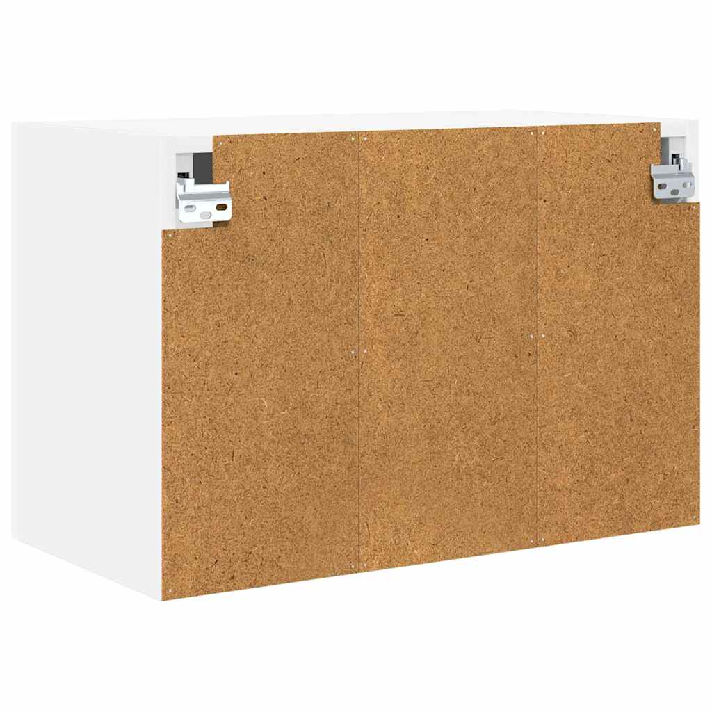 Hangkast met opslag 2 pcs Wit 60 x 31 x 40 cm Bewerkt hout is nu te koop bij PeponiXL, paradijselijk wonen!
