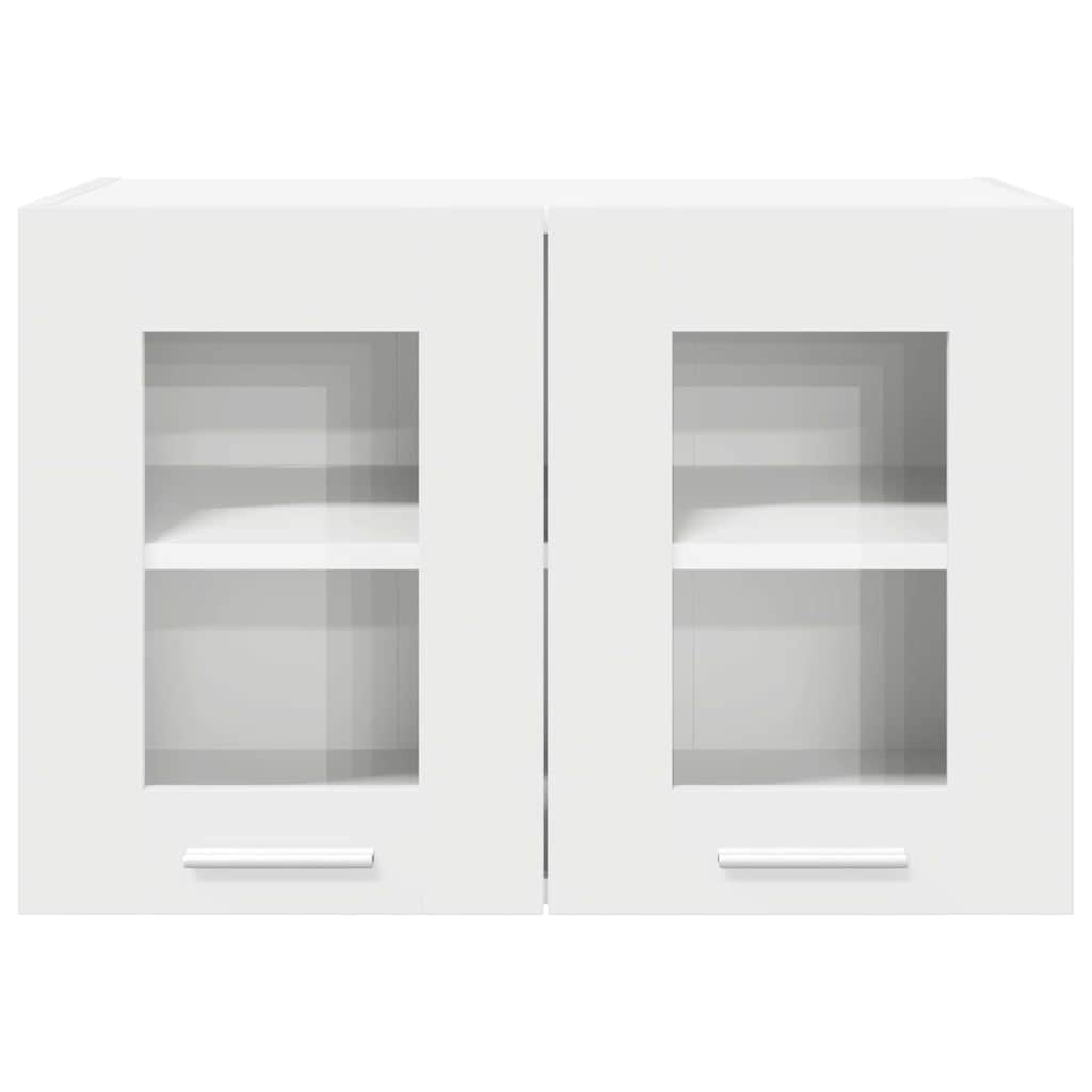 Hangkast met opslag 2 pcs Wit 60 x 31 x 40 cm Bewerkt hout is nu te koop bij PeponiXL, paradijselijk wonen!