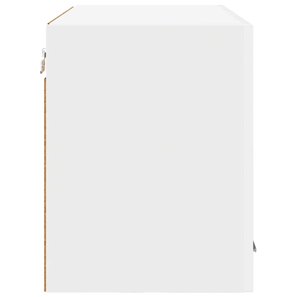 Hangkast met opslag 2 pcs Wit 60 x 31 x 40 cm Bewerkt hout is nu te koop bij PeponiXL, paradijselijk wonen!