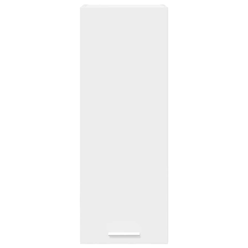 Hangkast met opslag 2 pcs Wit 30 x 31 x 80 cm Bewerkt hout is nu te koop bij PeponiXL, paradijselijk wonen!