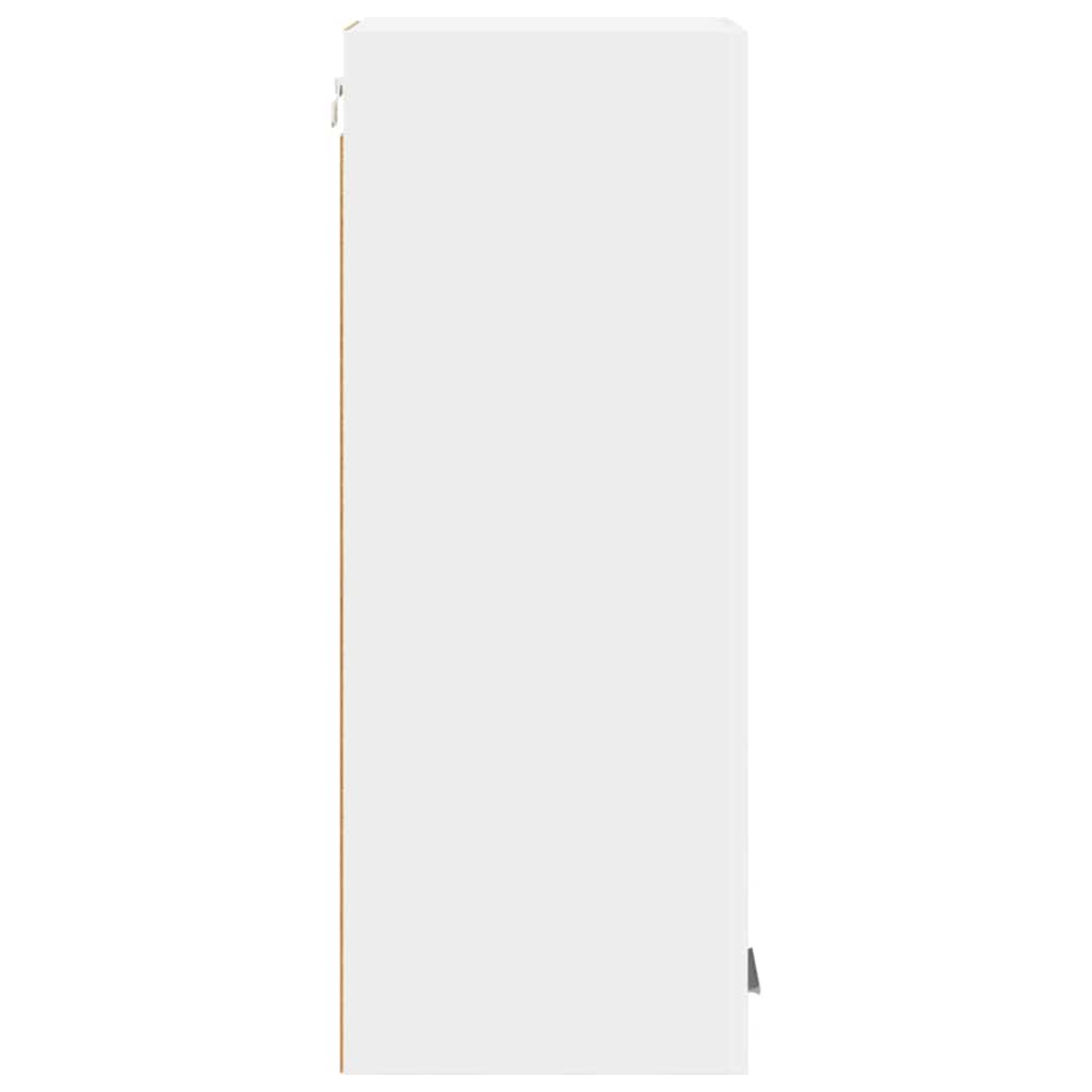 Hangkast met opslag 2 pcs Wit 30 x 31 x 80 cm Bewerkt hout is nu te koop bij PeponiXL, paradijselijk wonen!