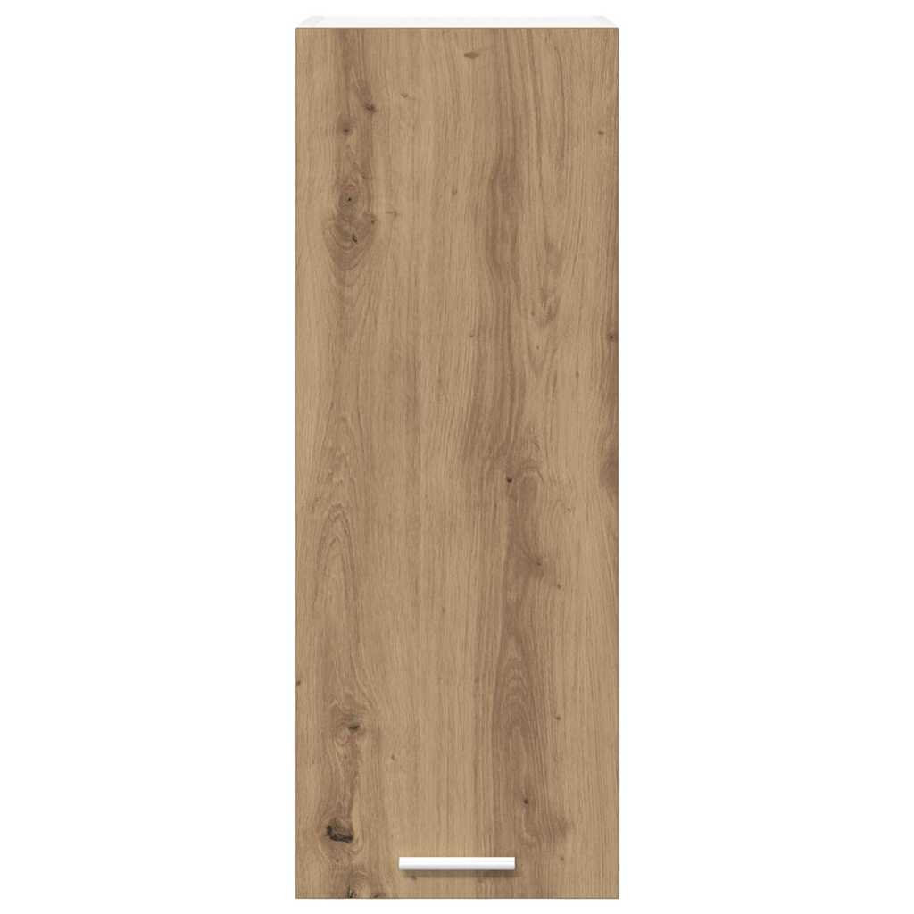 Hangkast 2 pcs Ambachtelijke Eik en Wit 30 x 31 x 80 cm is nu te koop bij PeponiXL, paradijselijk wonen!