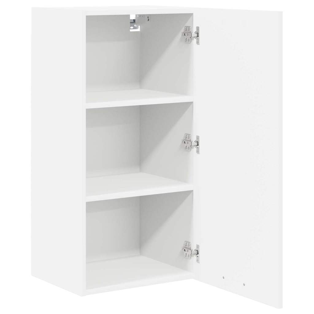 Hangkast met opslag Wit 40 x 31 x 80 cm Bewerkt hout is nu te koop bij PeponiXL, paradijselijk wonen!