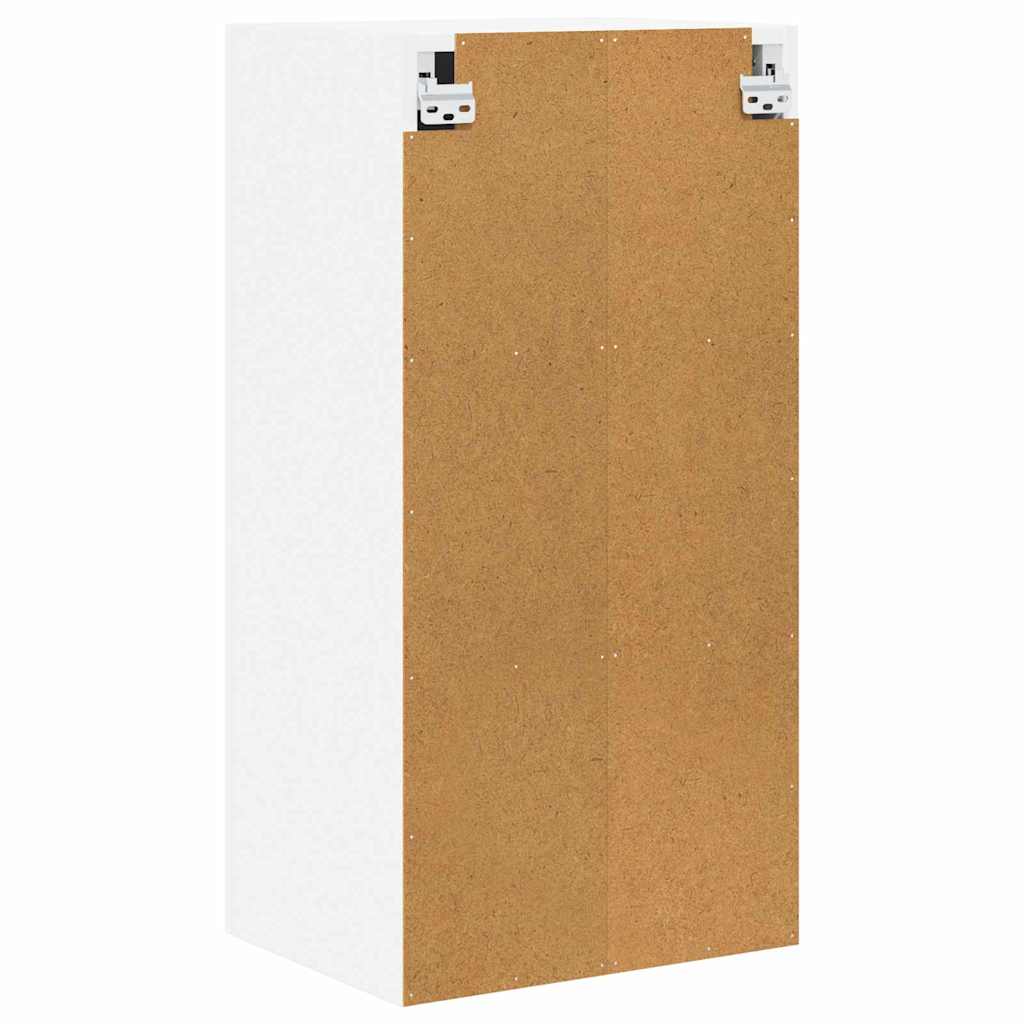 Hangkast met opslag Wit 40 x 31 x 80 cm Bewerkt hout is nu te koop bij PeponiXL, paradijselijk wonen!