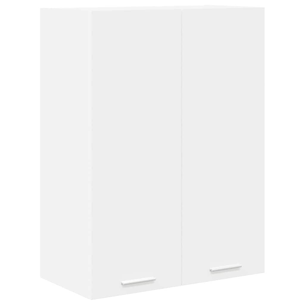 Hangkast met opslag Wit 60 x 31 x 80 cm Bewerkt hout is nu te koop bij PeponiXL, paradijselijk wonen!