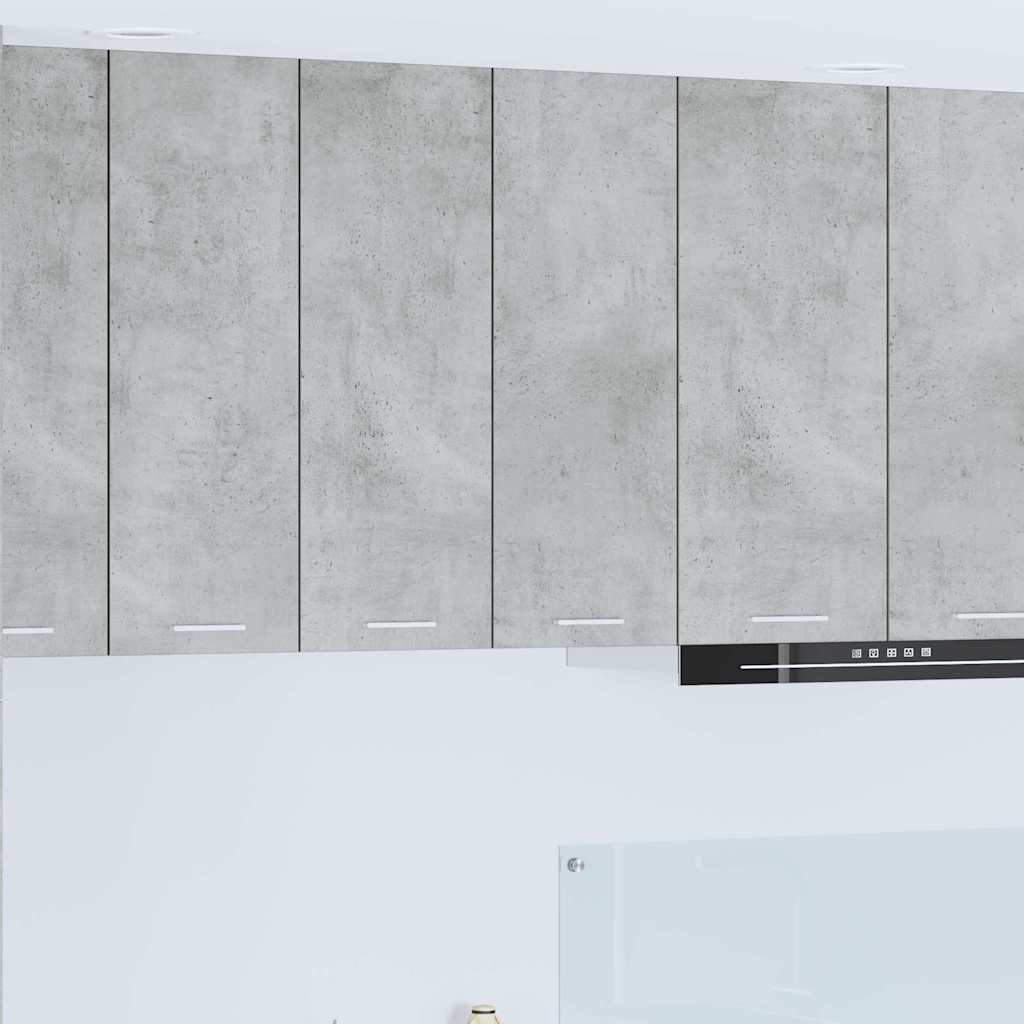 Hangkast met opslag Beton Grijs 60 x 31 x 80 cm Bewerkt hout is nu te koop bij PeponiXL, paradijselijk wonen!