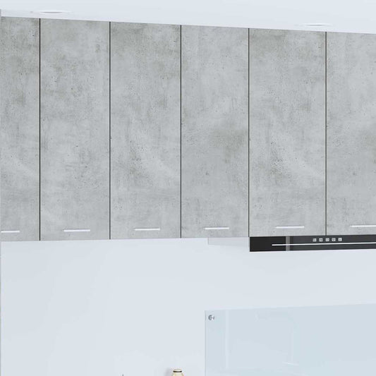 Hangkast met opslag Beton Grijs 60 x 31 x 80 cm Bewerkt hout is nu te koop bij PeponiXL, paradijselijk wonen!