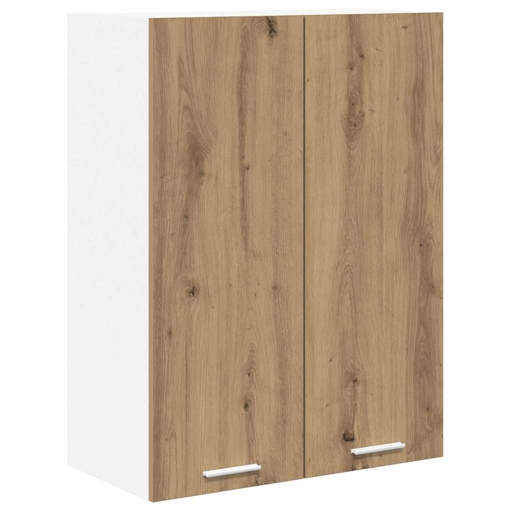 Hangkast met opslag Artisan Eiken 60 x 31 x 80 cm Bewerkt hout is nu te koop bij PeponiXL, paradijselijk wonen!