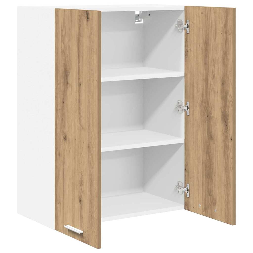 Hangkast met opslag Artisan Eiken 60 x 31 x 80 cm Bewerkt hout is nu te koop bij PeponiXL, paradijselijk wonen!