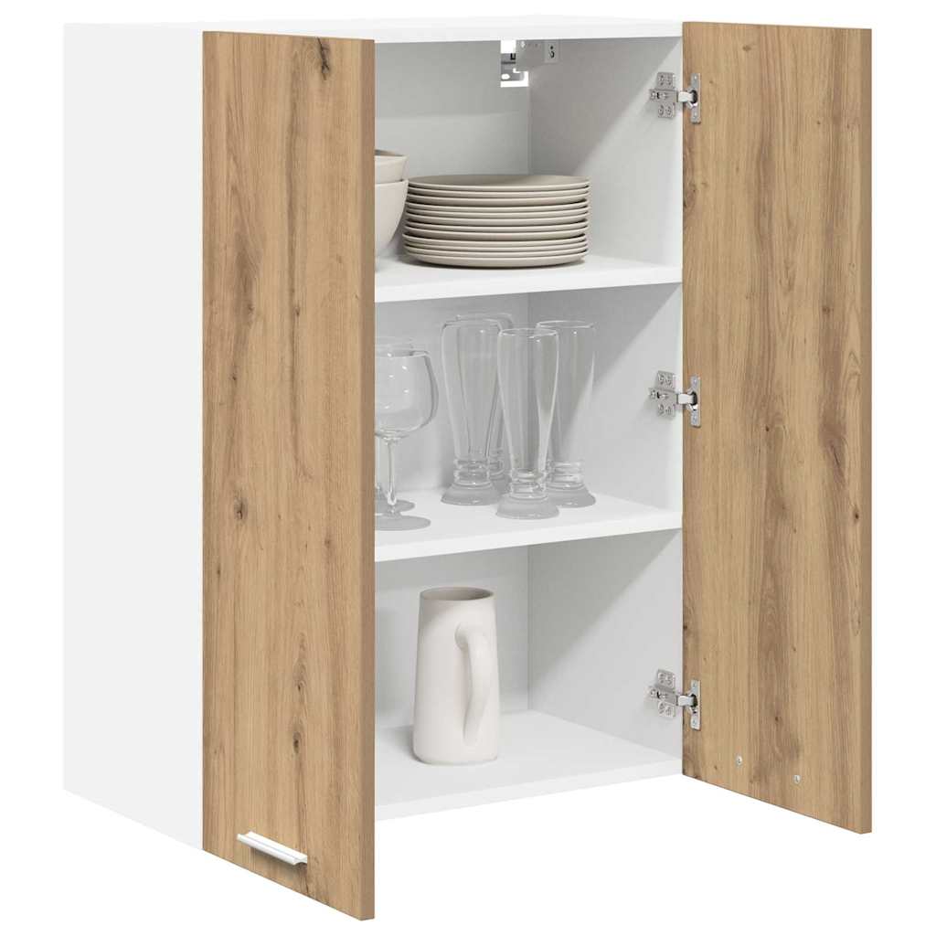 Hangkast met opslag Artisan Eiken 60 x 31 x 80 cm Bewerkt hout is nu te koop bij PeponiXL, paradijselijk wonen!
