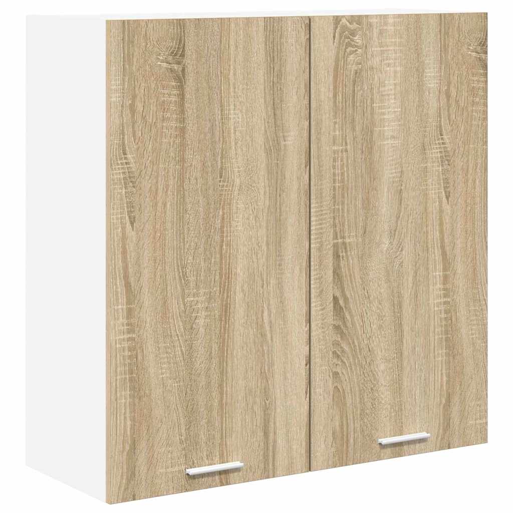 Hangkast met opslag Sonoma Eiken 80 x 31 x 80 cm Bewerkt hout is nu te koop bij PeponiXL, paradijselijk wonen!