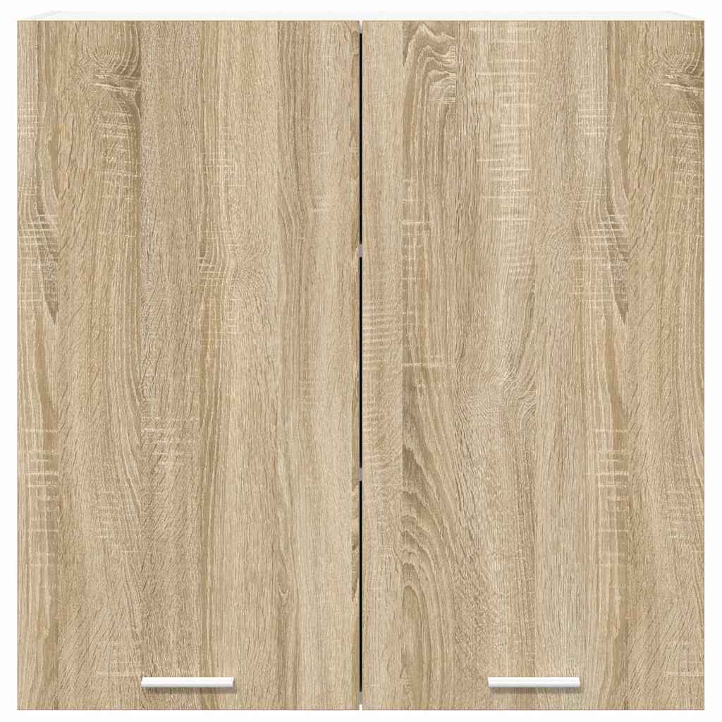 Hangkast met opslag Sonoma Eiken 80 x 31 x 80 cm Bewerkt hout is nu te koop bij PeponiXL, paradijselijk wonen!
