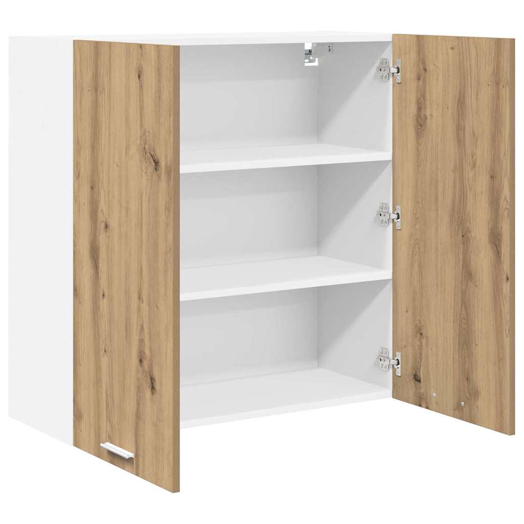 Hangkast met opslag Artisan Eiken 80 x 31 x 80 cm Bewerkt hout is nu te koop bij PeponiXL, paradijselijk wonen!