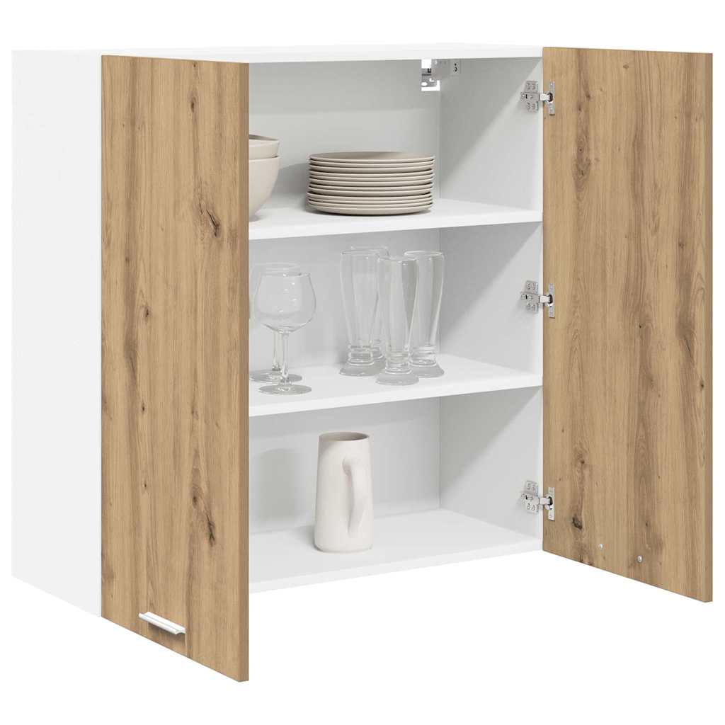 Hangkast met opslag Artisan Eiken 80 x 31 x 80 cm Bewerkt hout is nu te koop bij PeponiXL, paradijselijk wonen!