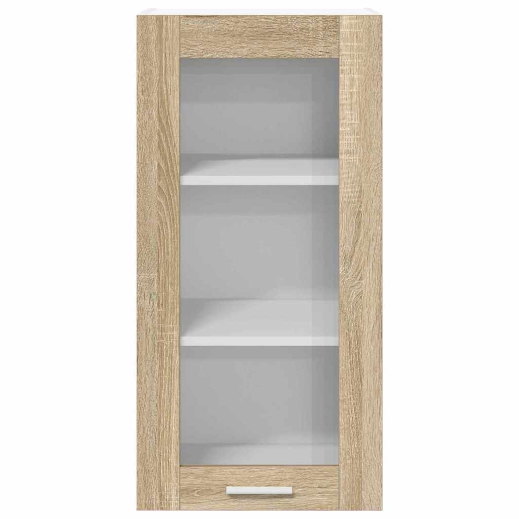 Hangkast met opslag Sonoma Eiken 40 x 31 x 80 cm Bewerkt hout is nu te koop bij PeponiXL, paradijselijk wonen!
