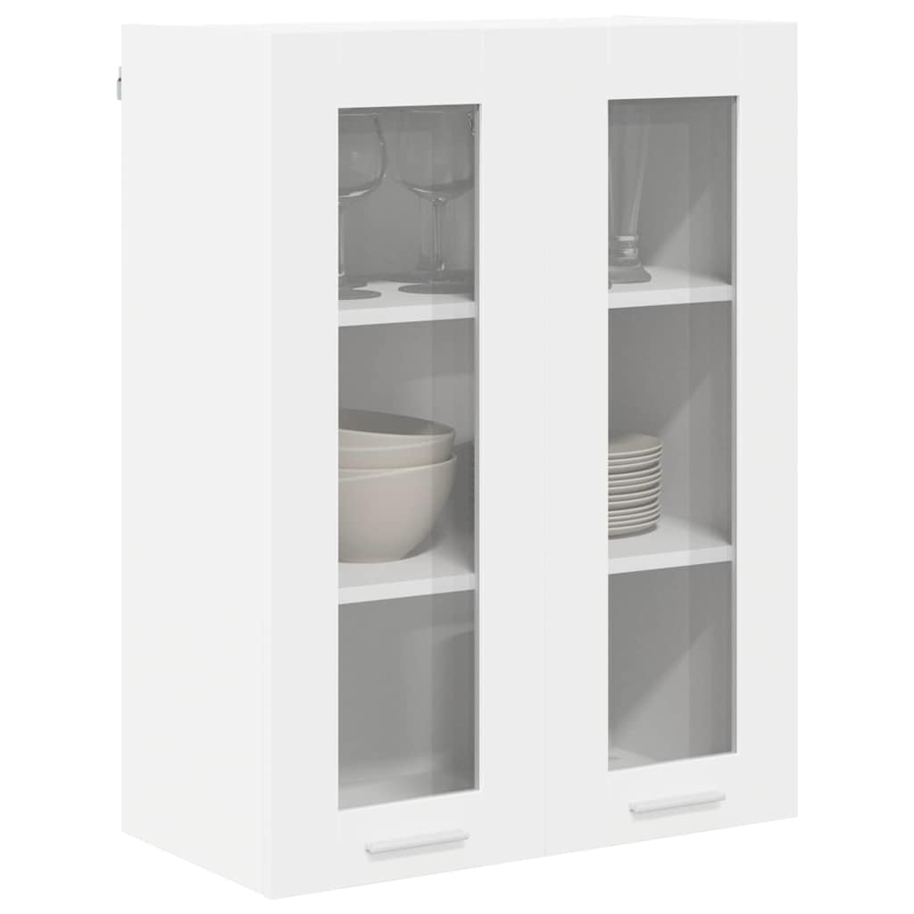 Hangkast met opslag Wit 60 x 31 x 80 cm Bewerkt hout is nu te koop bij PeponiXL, paradijselijk wonen!
