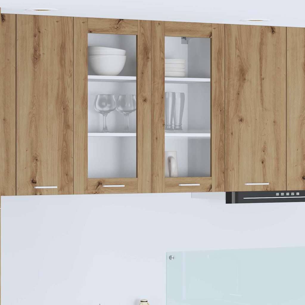 Hangkast met opslag Artisan Eiken 80 x 31 x 80 cm Bewerkt hout is nu te koop bij PeponiXL, paradijselijk wonen!