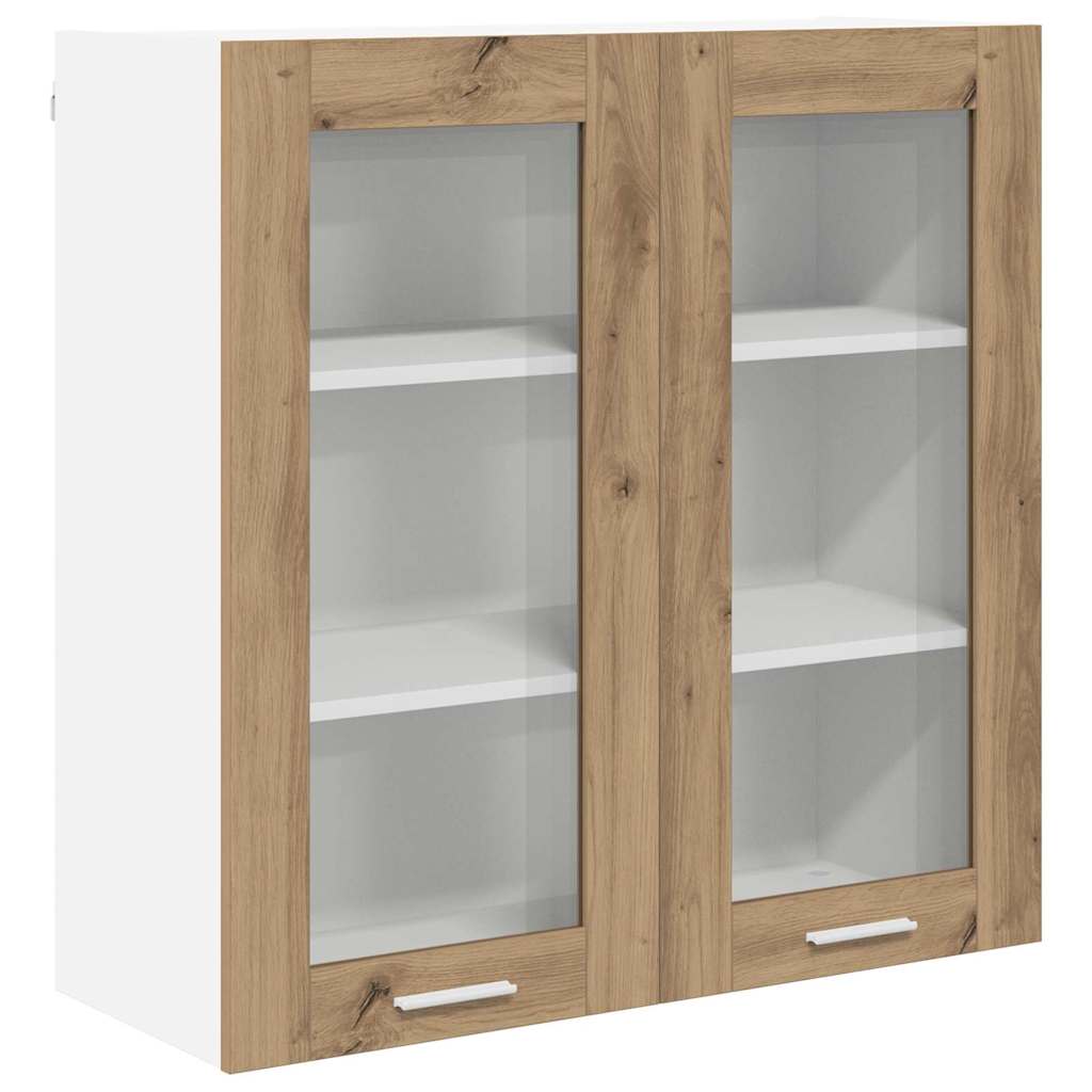 Hangkast met opslag Artisan Eiken 80 x 31 x 80 cm Bewerkt hout is nu te koop bij PeponiXL, paradijselijk wonen!