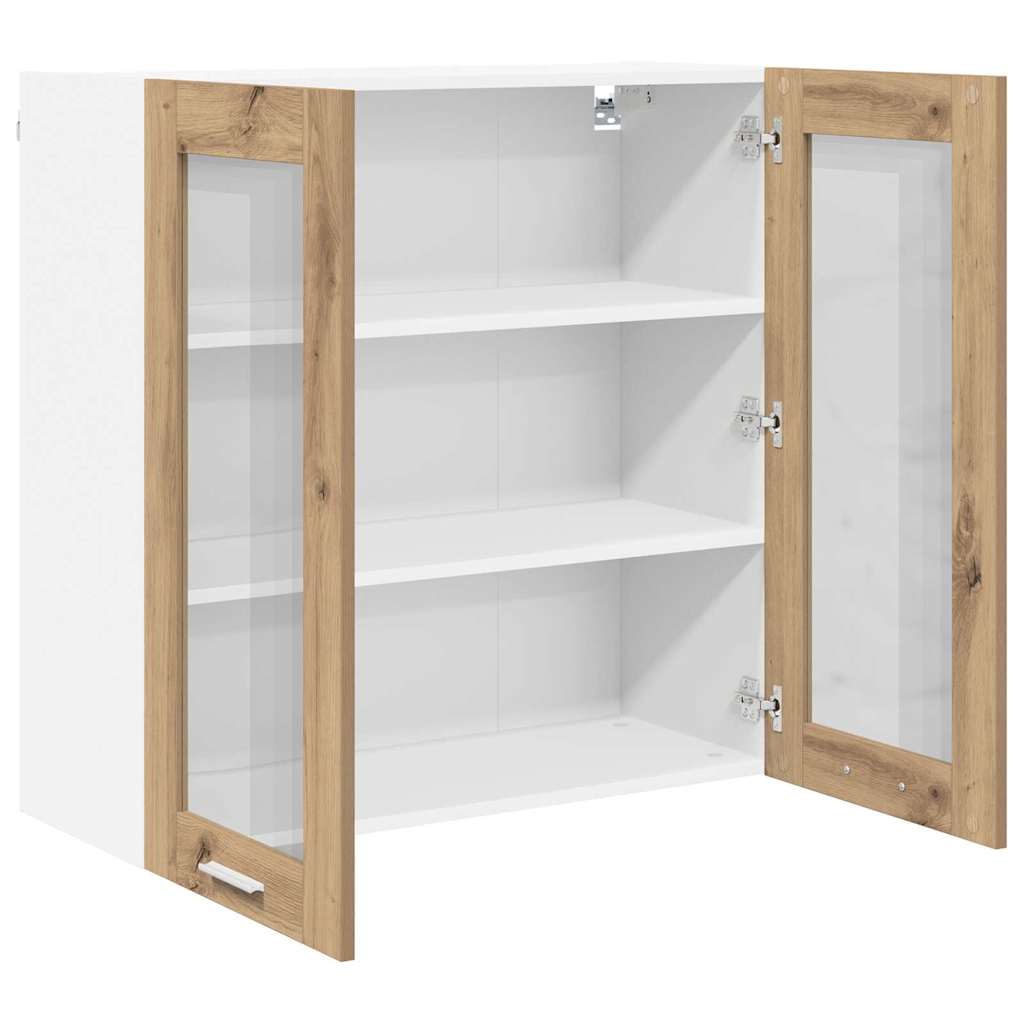 Hangkast met opslag Artisan Eiken 80 x 31 x 80 cm Bewerkt hout is nu te koop bij PeponiXL, paradijselijk wonen!