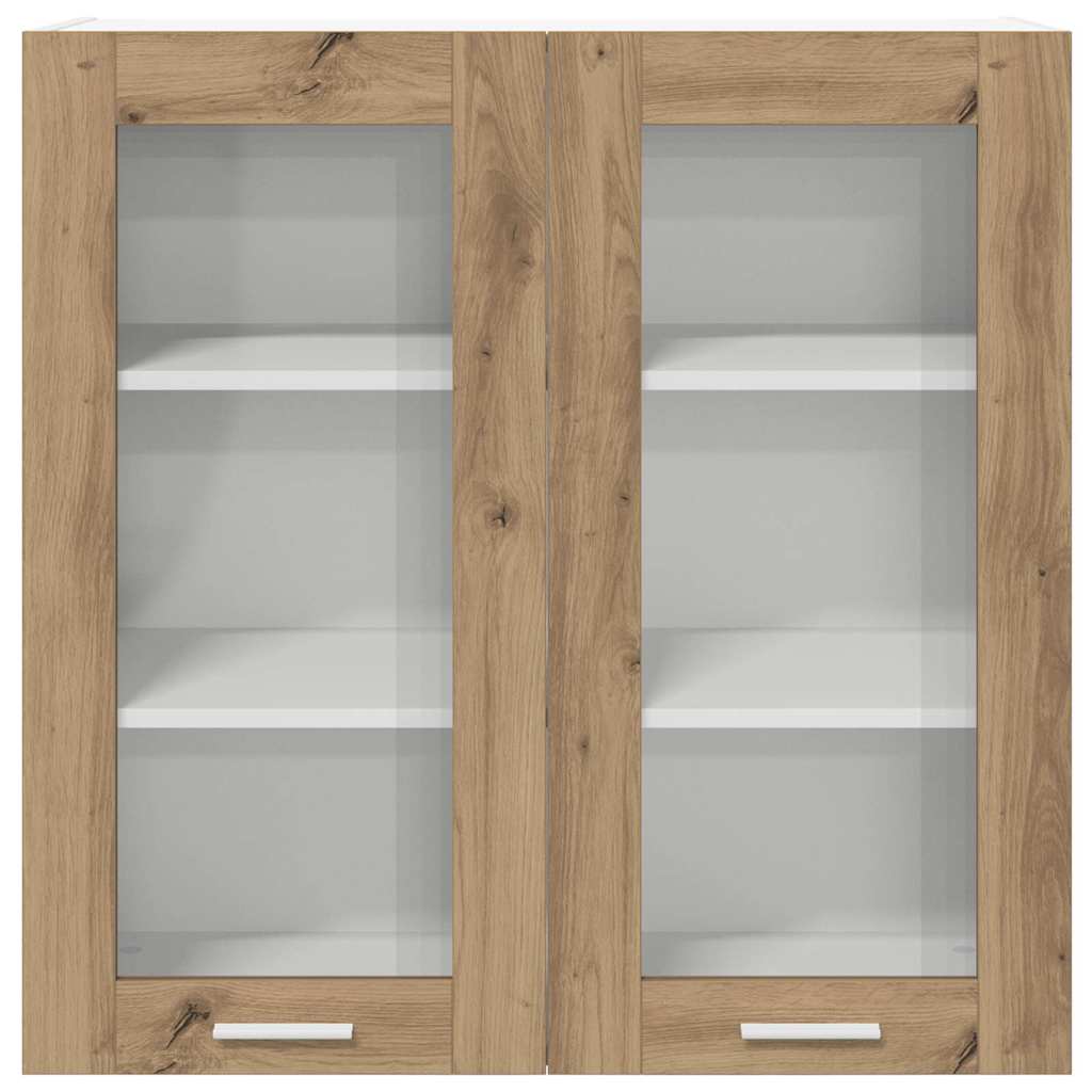 Hangkast met opslag Artisan Eiken 80 x 31 x 80 cm Bewerkt hout is nu te koop bij PeponiXL, paradijselijk wonen!