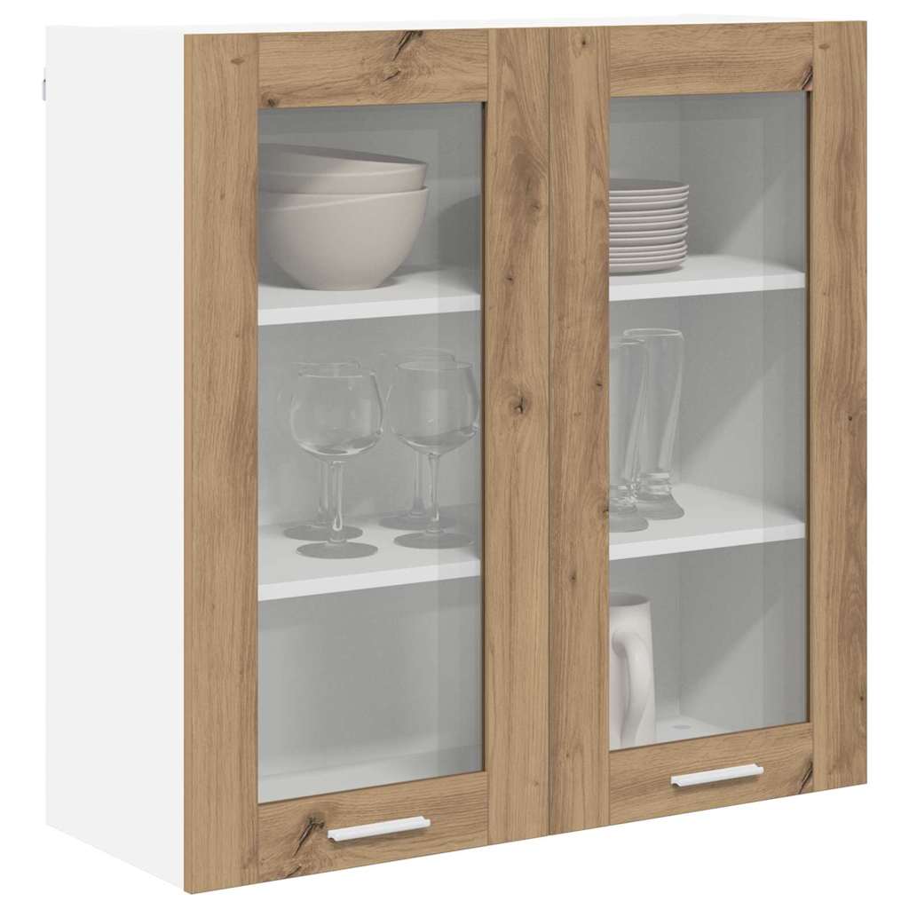 Hangkast met opslag Artisan Eiken 80 x 31 x 80 cm Bewerkt hout is nu te koop bij PeponiXL, paradijselijk wonen!