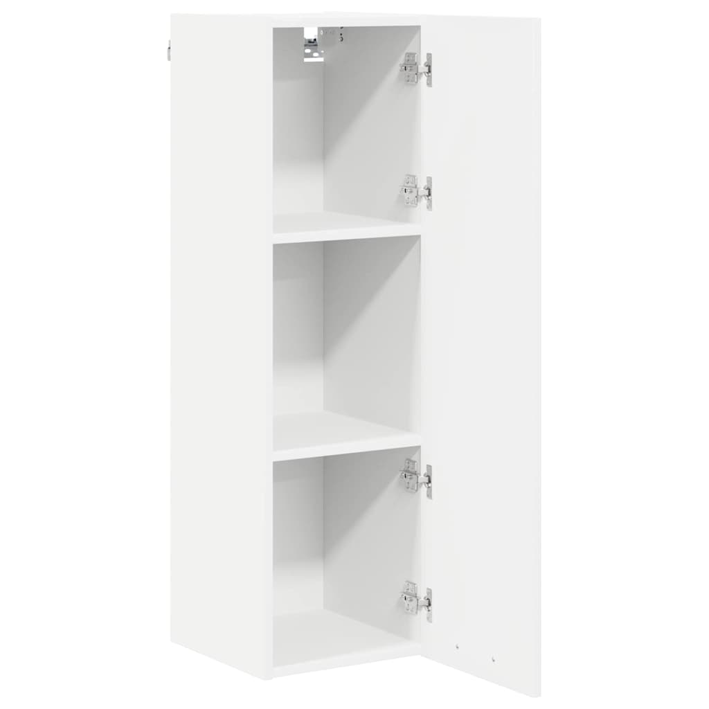 Hangkast met opslag Wit 30 x 31 x 100 cm Bewerkt hout is nu te koop bij PeponiXL, paradijselijk wonen!