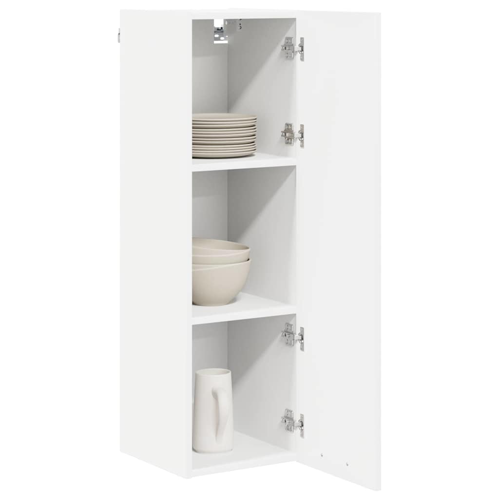 Hangkast met opslag Wit 30 x 31 x 100 cm Bewerkt hout is nu te koop bij PeponiXL, paradijselijk wonen!