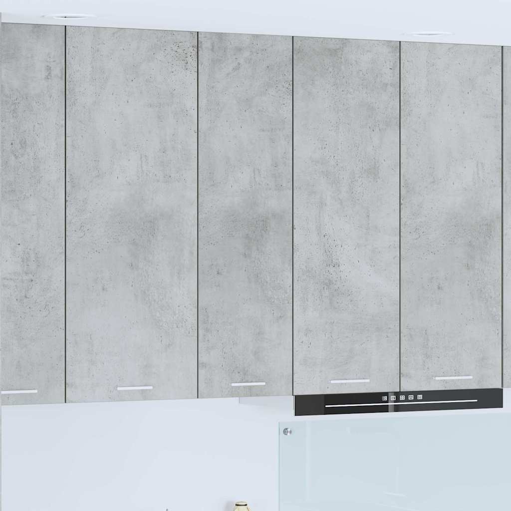 Hangkast met opslag Beton Grijs 30 x 31 x 100 cm Bewerkt hout is nu te koop bij PeponiXL, paradijselijk wonen!