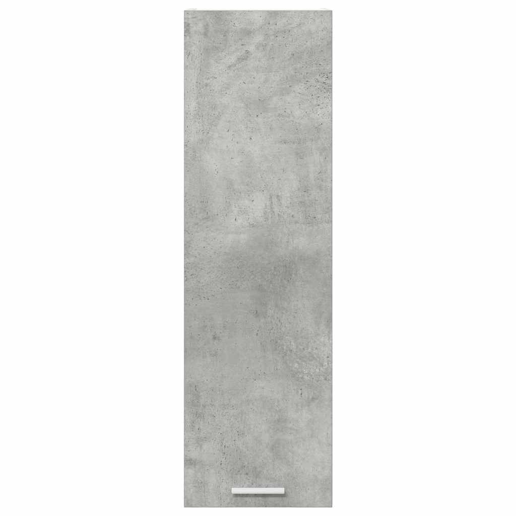 Hangkast met opslag Beton Grijs 30 x 31 x 100 cm Bewerkt hout is nu te koop bij PeponiXL, paradijselijk wonen!
