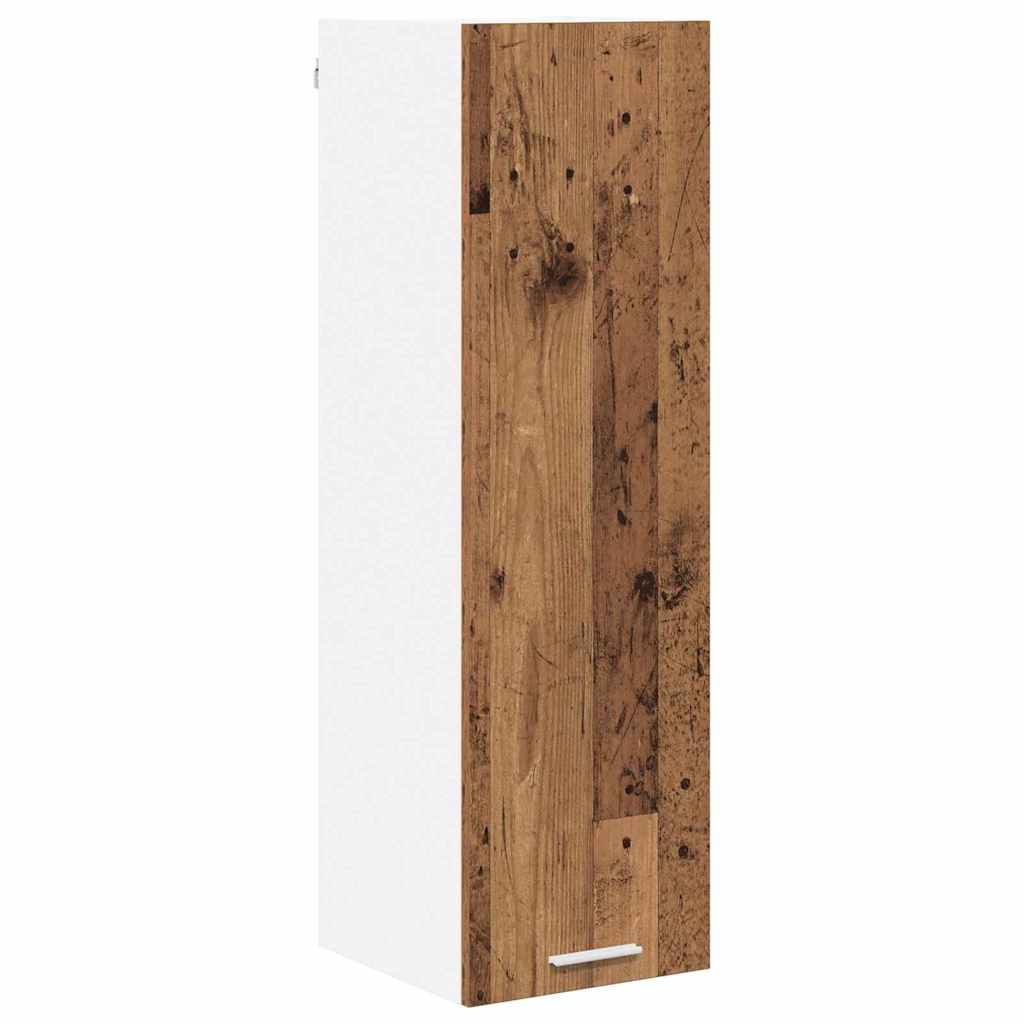 Hangkast met opslag Oudhout 30 x 31 x 100 cm Bewerkt hout is nu te koop bij PeponiXL, paradijselijk wonen!