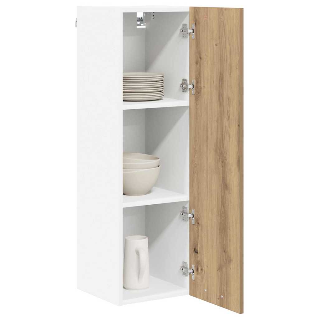 Hangkast met opslag Artisan Eiken 30 x 31 x 100 cm Bewerkt hout is nu te koop bij PeponiXL, paradijselijk wonen!