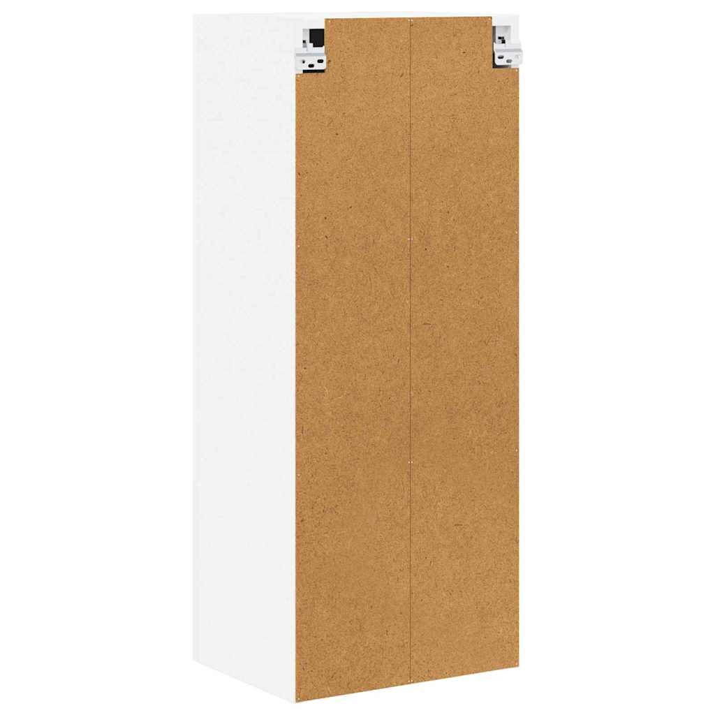 Hangkast met opslag Wit 40 x 31 x 100 cm Bewerkt hout is nu te koop bij PeponiXL, paradijselijk wonen!