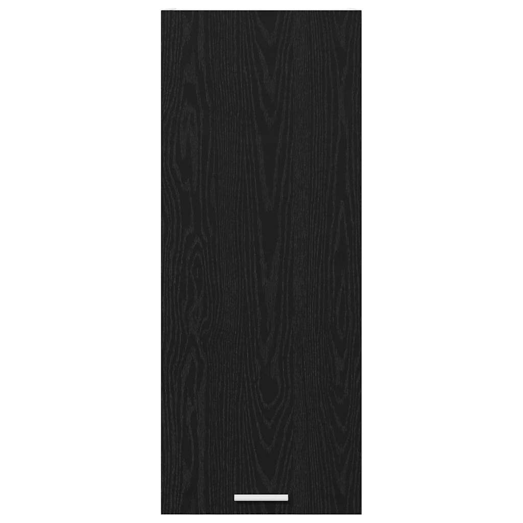Hangkast met opslag Zwart Eiken 40 x 31 x 100 cm Bewerkt hout is nu te koop bij PeponiXL, paradijselijk wonen!