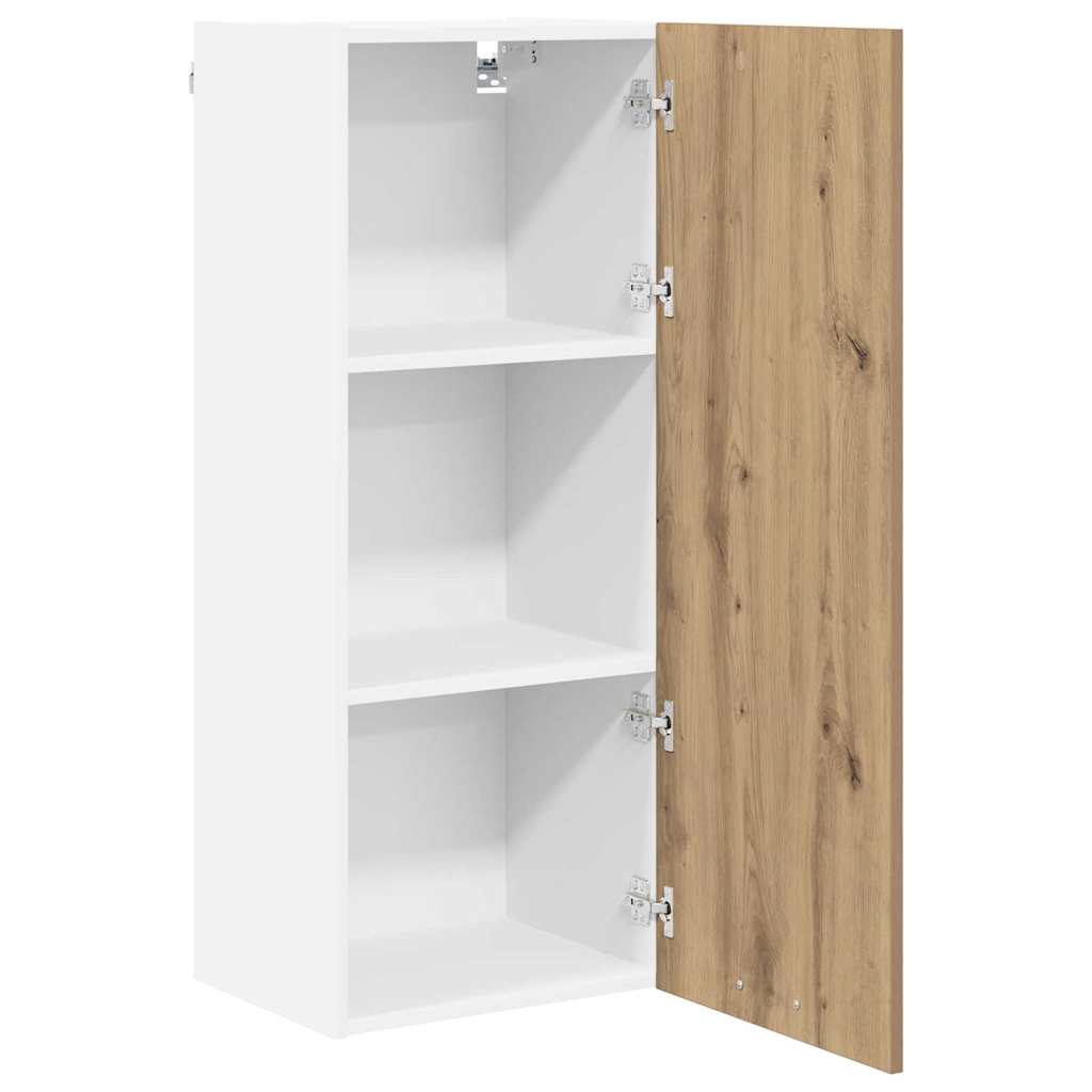 Hangkast met opslag Artisan Eiken 40 x 31 x 100 cm Bewerkt hout is nu te koop bij PeponiXL, paradijselijk wonen!
