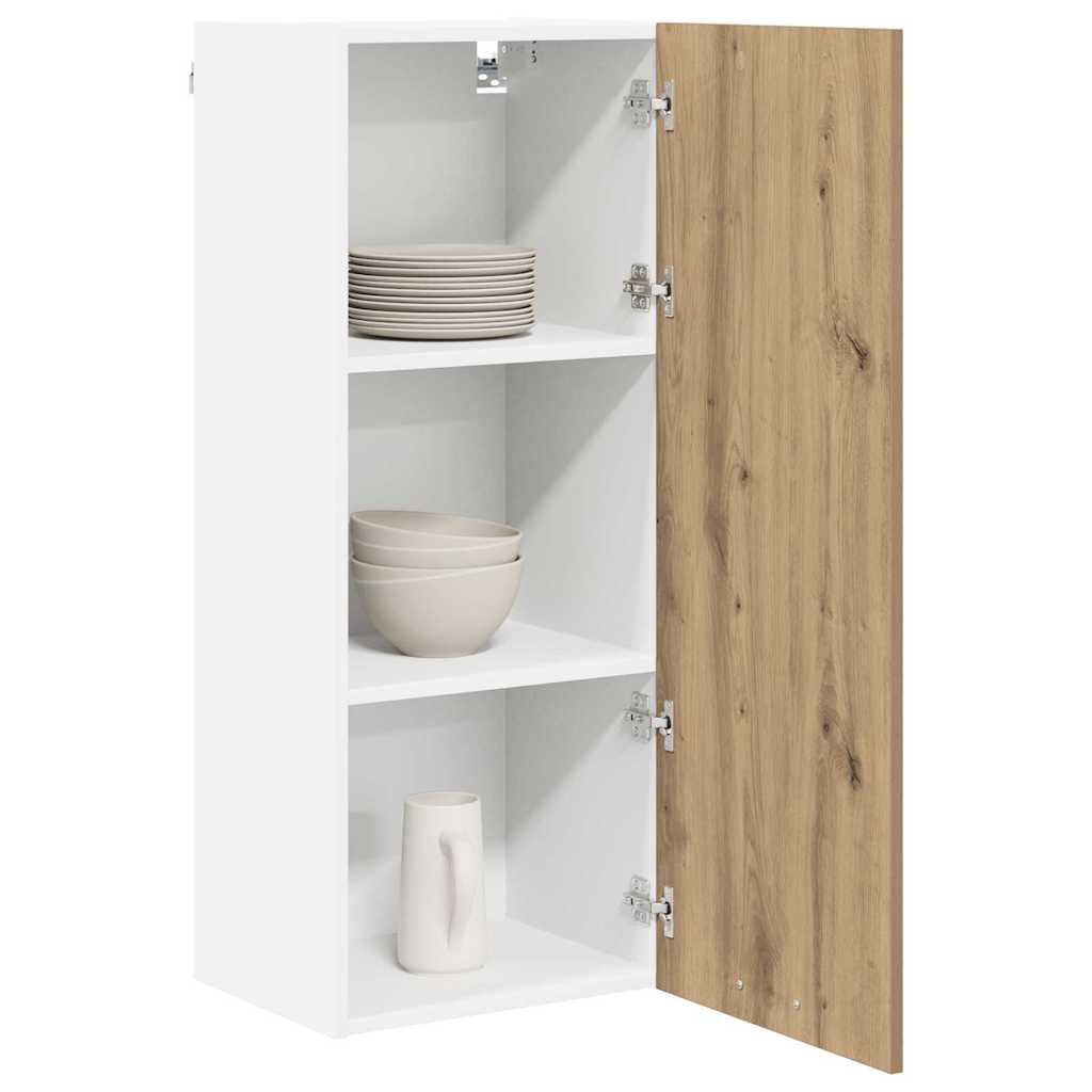 Hangkast met opslag Artisan Eiken 40 x 31 x 100 cm Bewerkt hout is nu te koop bij PeponiXL, paradijselijk wonen!