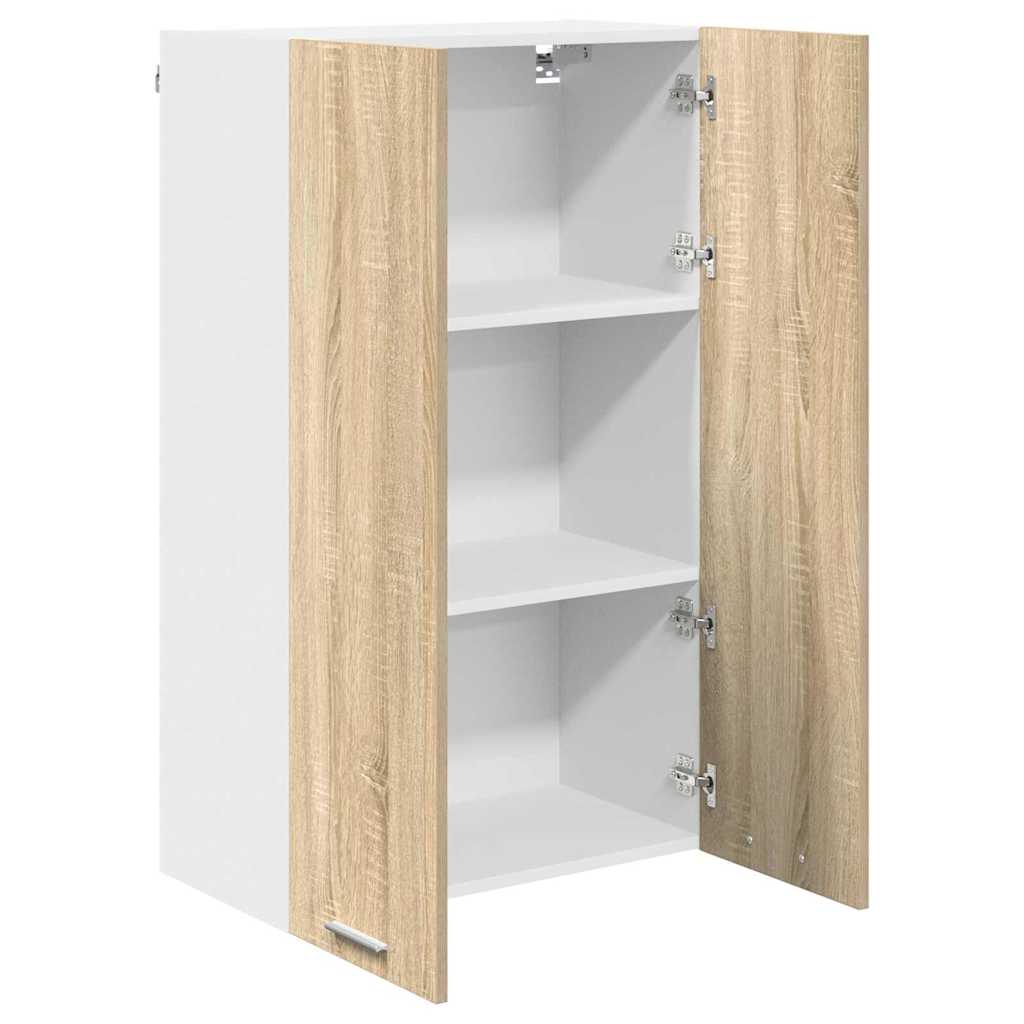 Hangkast met opslag Sonoma Eiken 60 x 31 x 100 cm Bewerkt hout is nu te koop bij PeponiXL, paradijselijk wonen!