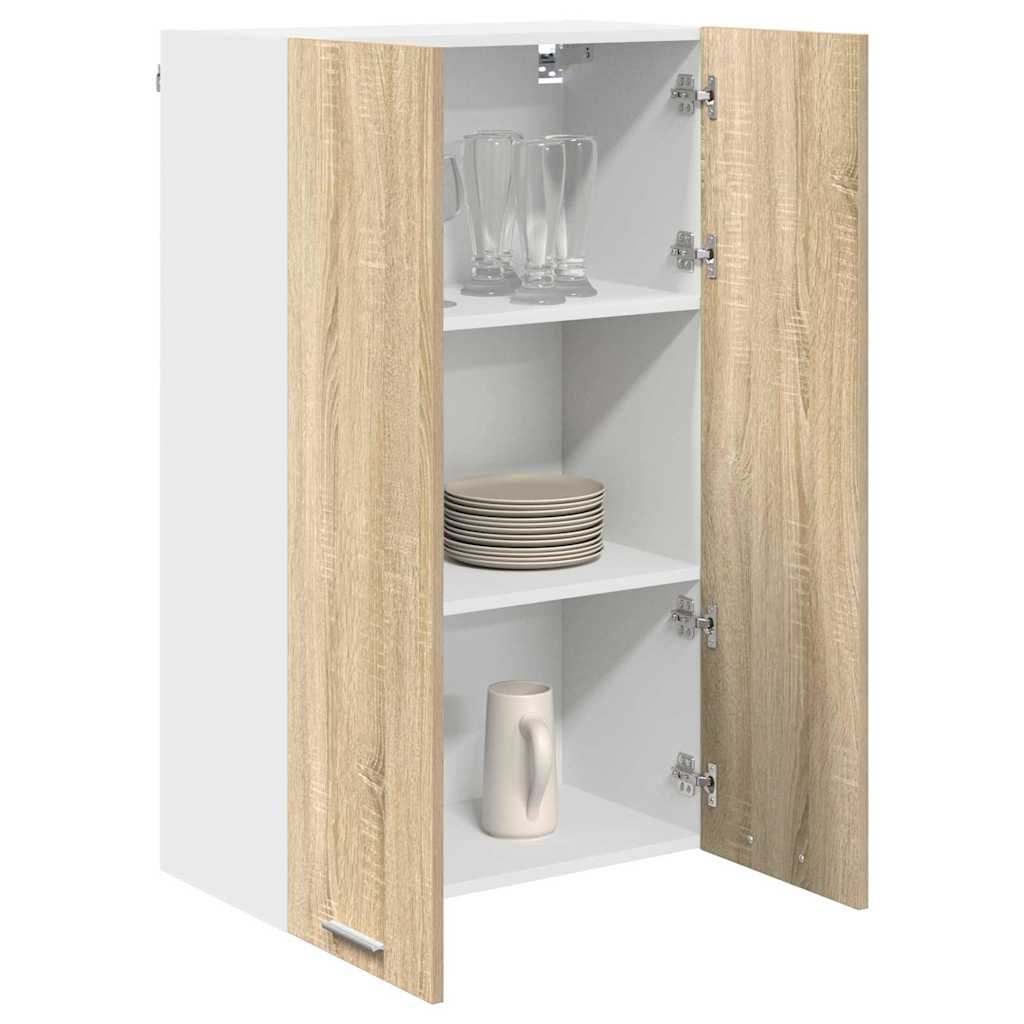 Hangkast met opslag Sonoma Eiken 60 x 31 x 100 cm Bewerkt hout is nu te koop bij PeponiXL, paradijselijk wonen!