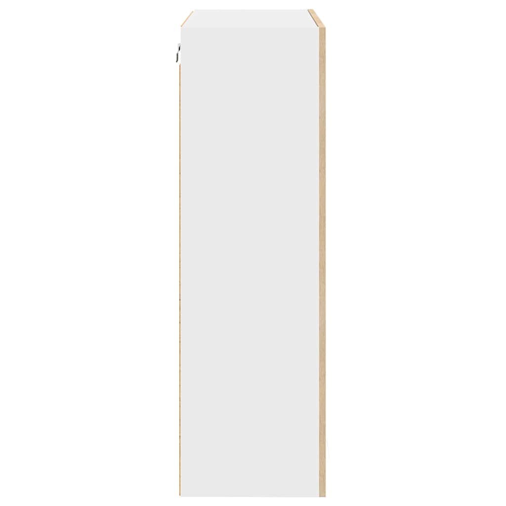 Hangkast met opslag Sonoma Eiken 60 x 31 x 100 cm Bewerkt hout is nu te koop bij PeponiXL, paradijselijk wonen!