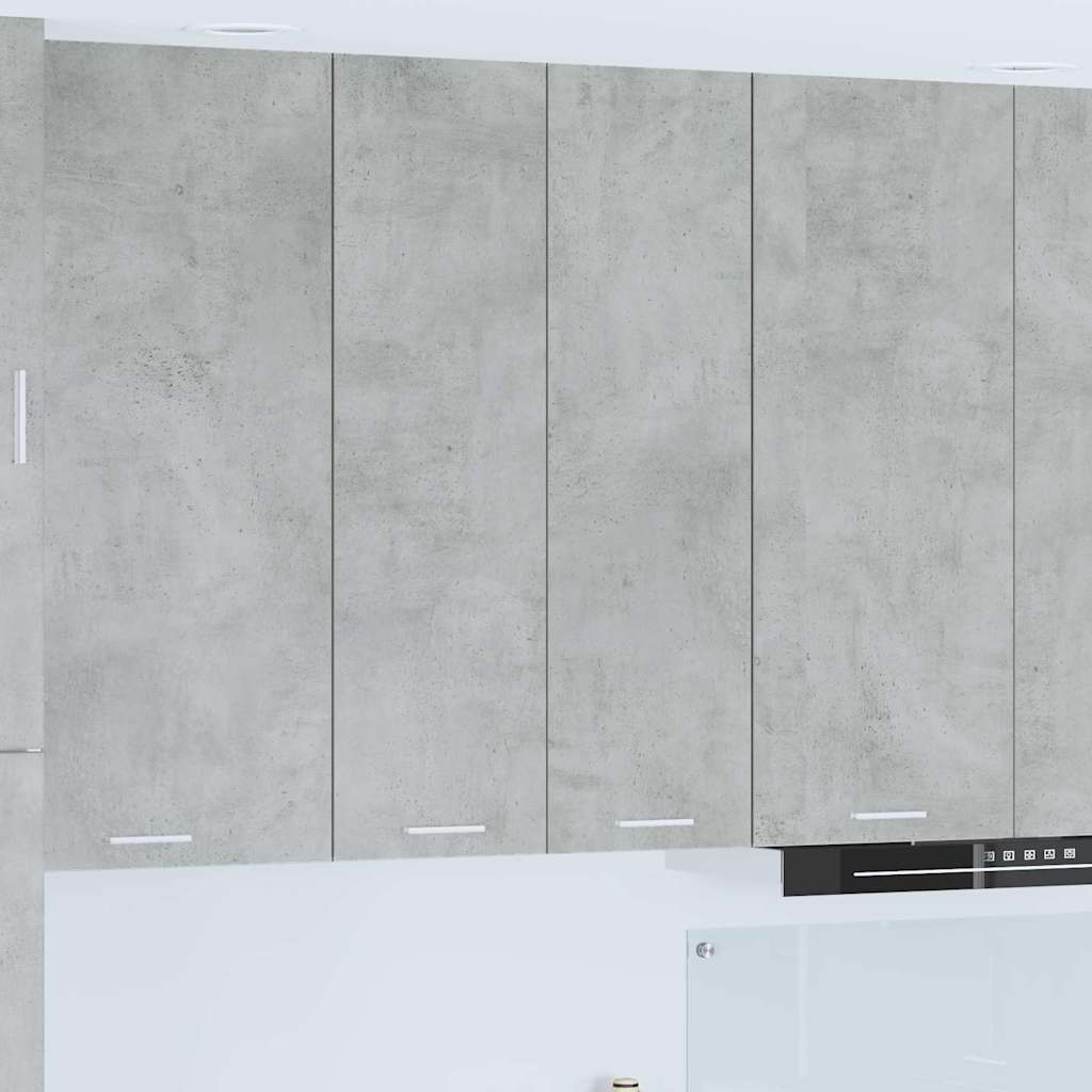 Hangkast met opslag Beton Grijs 60 x 31 x 100 cm Bewerkt hout is nu te koop bij PeponiXL, paradijselijk wonen!