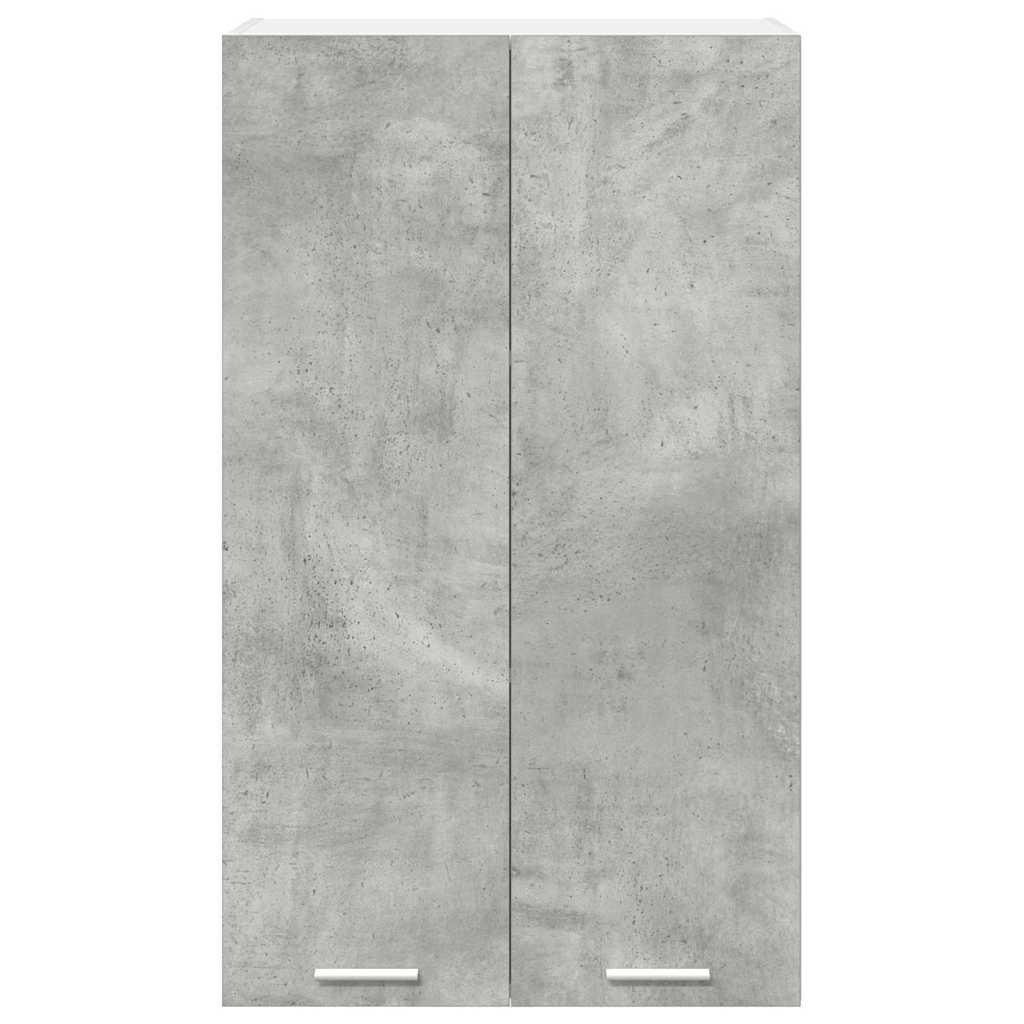 Hangkast met opslag Beton Grijs 60 x 31 x 100 cm Bewerkt hout is nu te koop bij PeponiXL, paradijselijk wonen!