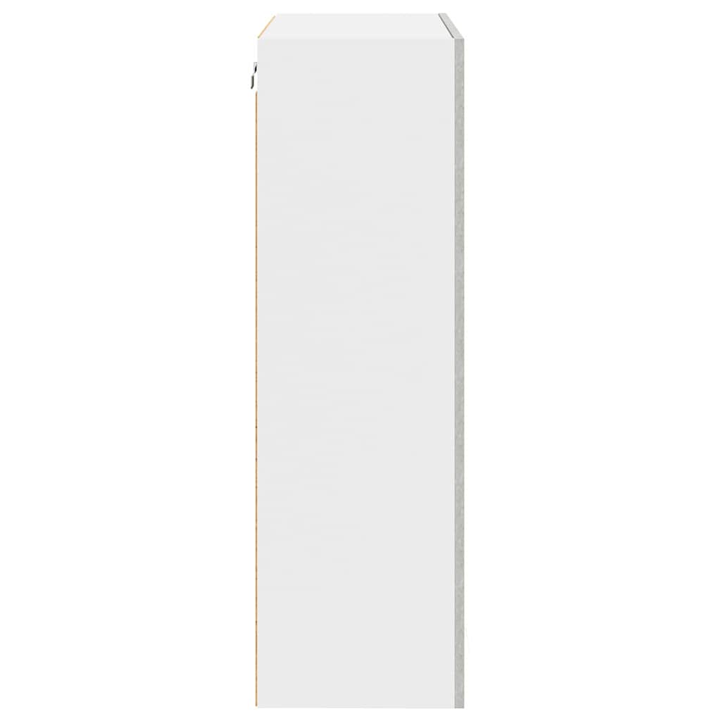 Hangkast met opslag Beton Grijs 60 x 31 x 100 cm Bewerkt hout is nu te koop bij PeponiXL, paradijselijk wonen!