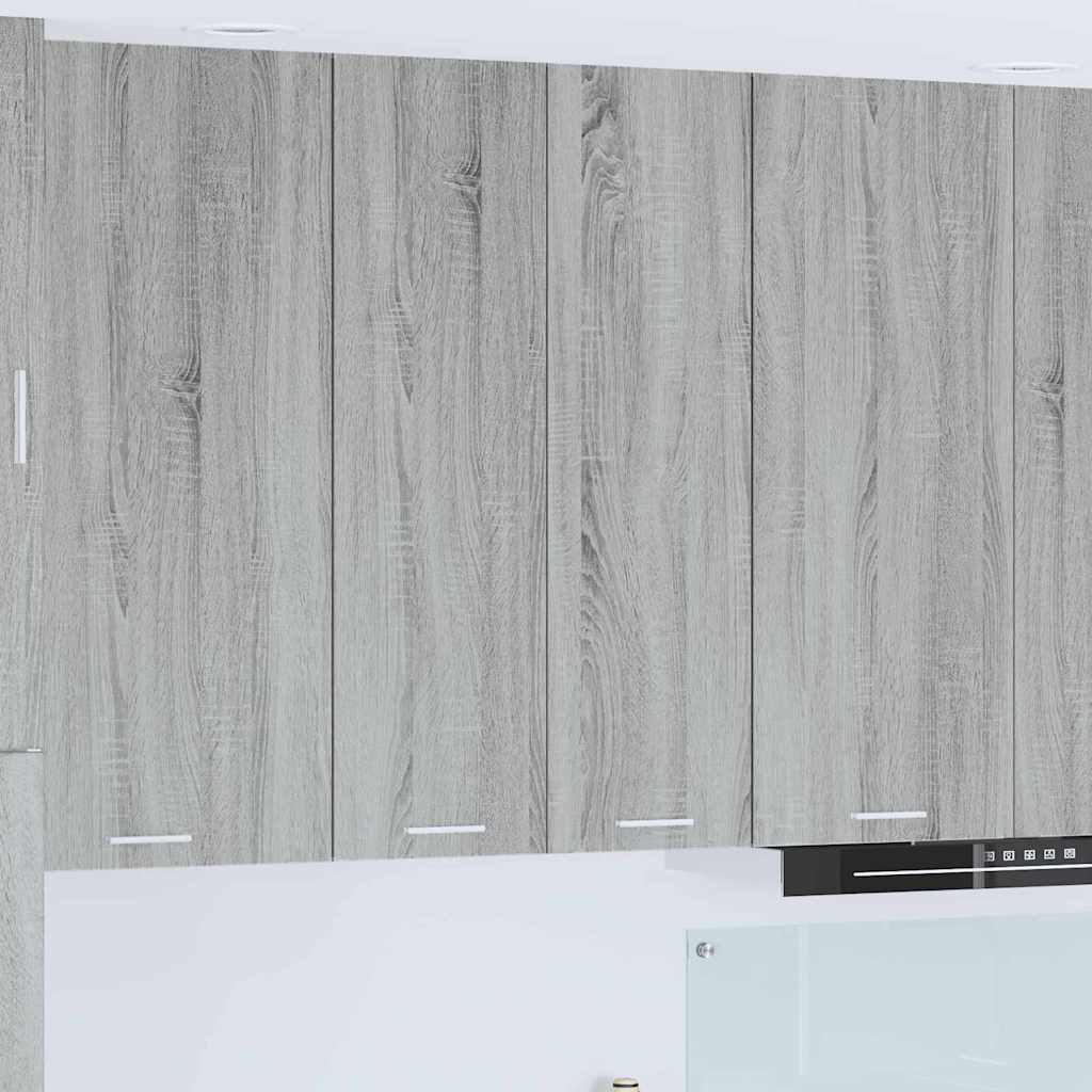 Hangkast met opslag Grijs Sonoma 60 x 31 x 100 cm Bewerkt hout is nu te koop bij PeponiXL, paradijselijk wonen!