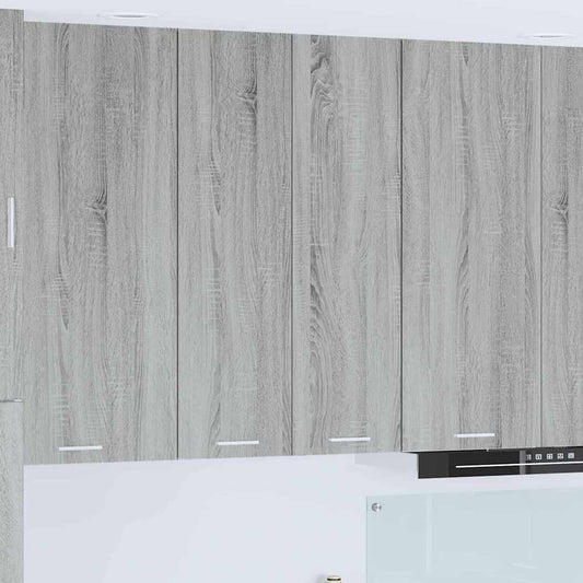 Hangkast met opslag Grijs Sonoma 60 x 31 x 100 cm Bewerkt hout is nu te koop bij PeponiXL, paradijselijk wonen!