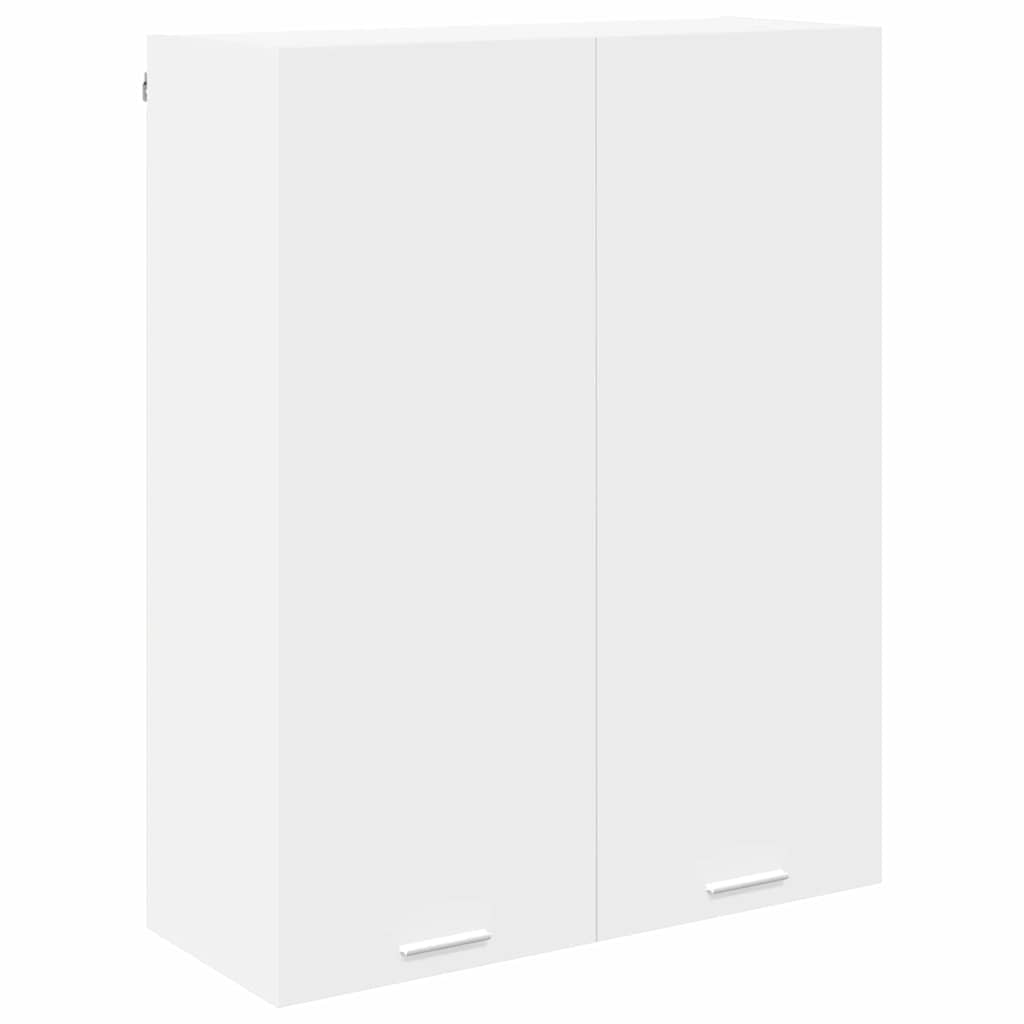 Hangkast met opslag Wit 80 x 31 x 100 cm Bewerkt hout is nu te koop bij PeponiXL, paradijselijk wonen!